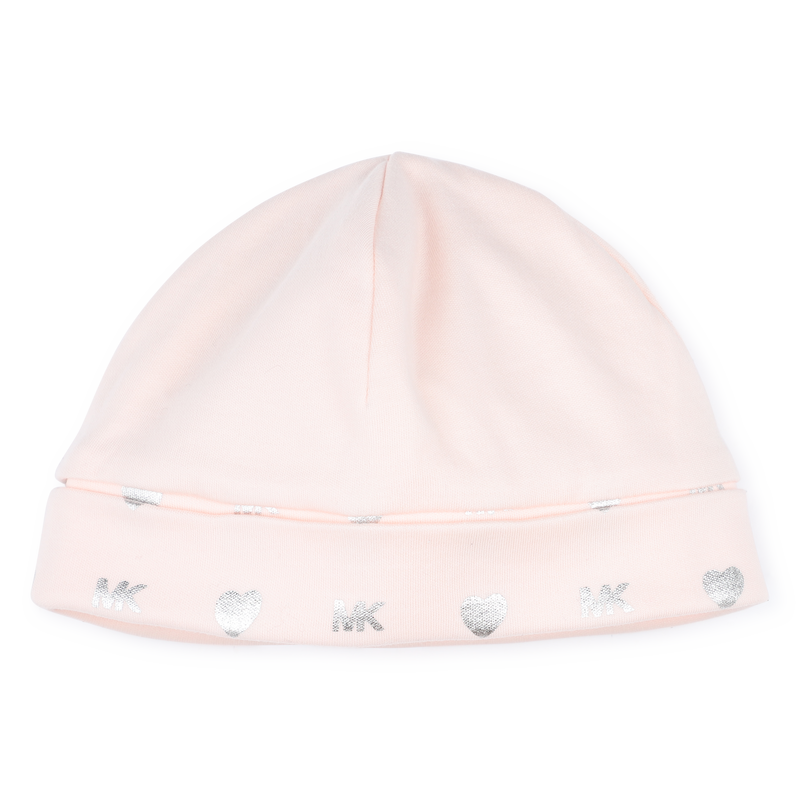 Pijama, gorro y babero algod&oacute;n MICHAEL KORS 
                        NI&Ntilde;A