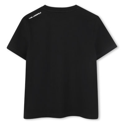 Camiseta de manga corta KARL LAGERFELD KIDS NI&Ntilde;O