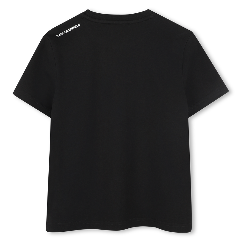 Camiseta de manga corta KARL LAGERFELD KIDS 
                        NI&Ntilde;O