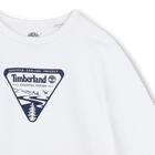 Camiseta ancha y estampada TIMBERLAND 
                    NI&Ntilde;O