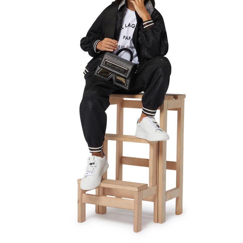 Camiseta con estampado KARL LAGERFELD KIDS 
                        NI&Ntilde;A