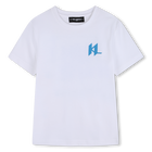Camiseta de manga corta KARL LAGERFELD KIDS 
                    NI&Ntilde;O
