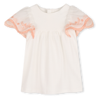 Vestido manga corta CHLOE 
                    NI&Ntilde;A