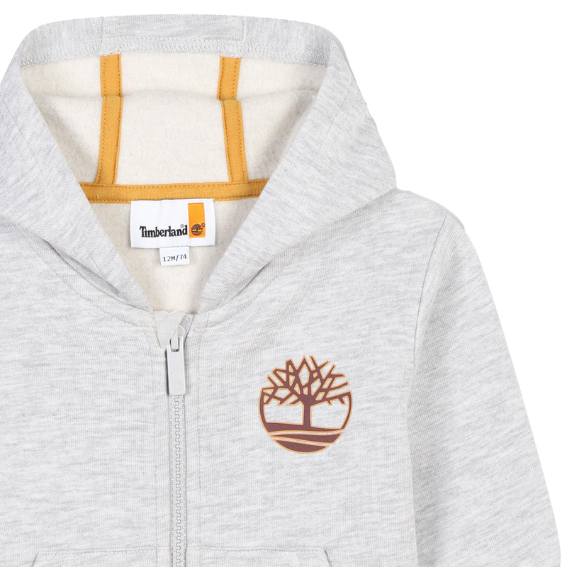 Sudadera cremallera y capucha TIMBERLAND 
                        NI&Ntilde;O