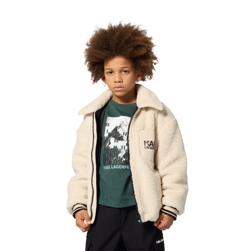 Camiseta de mangas cortas KARL LAGERFELD KIDS 
                        NI&Ntilde;O
