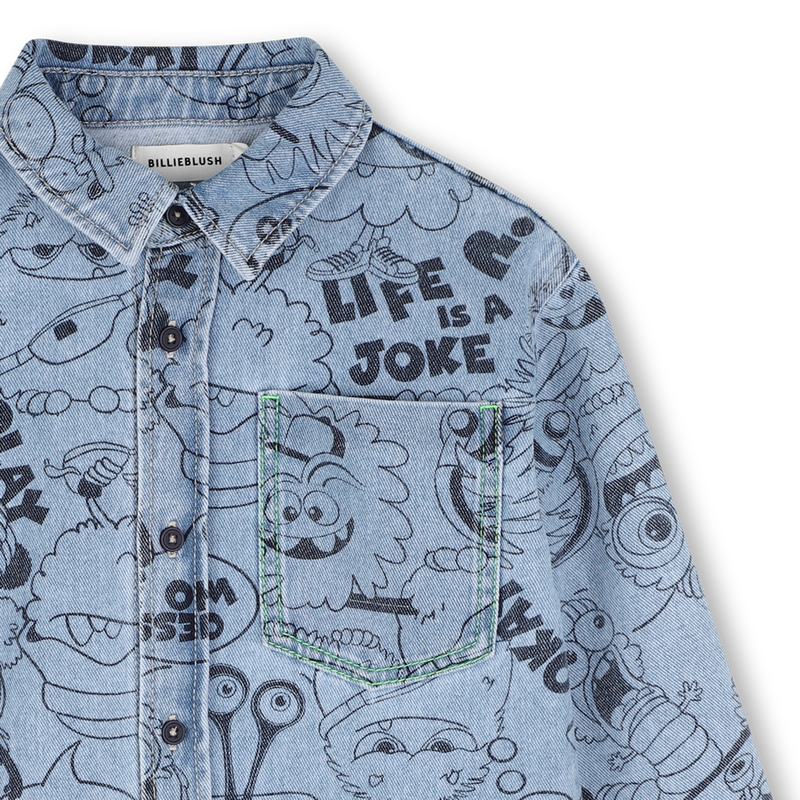 Camisa de denim BILLIEBLUSH 
                        NI&Ntilde;O