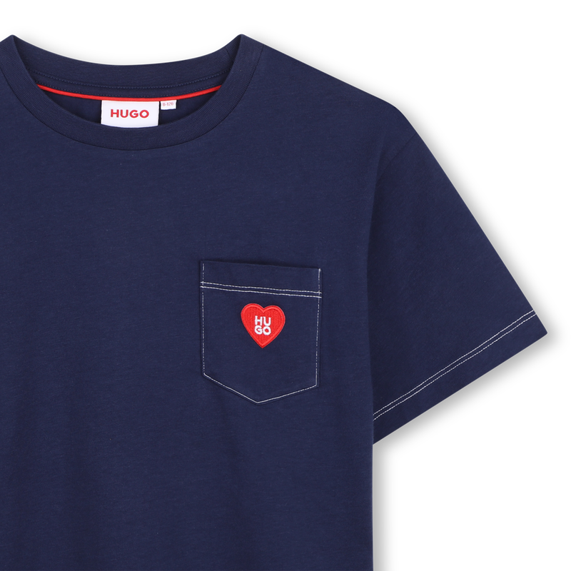 Camiseta de mangas cortas HUGO 
                        NI&Ntilde;A