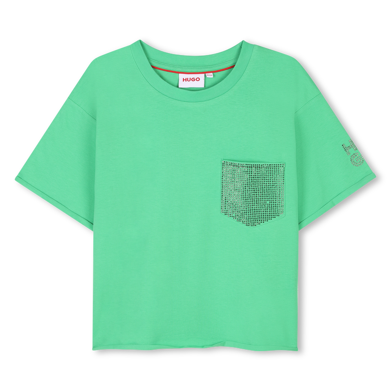 Camiseta de manga corta HUGO 
                        NI&Ntilde;A