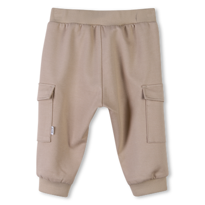 Pantal&oacute;n cargo liso BOSS NI&Ntilde;O