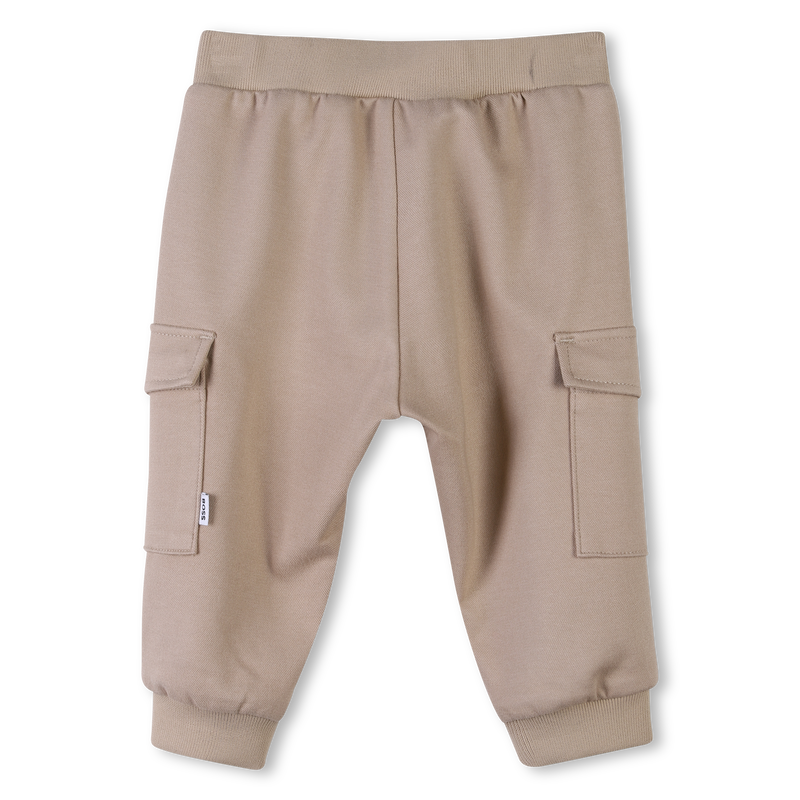 Pantal&oacute;n cargo liso BOSS 
                        NI&Ntilde;O