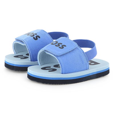 Chanclas con velcro BOSS NI&Ntilde;O