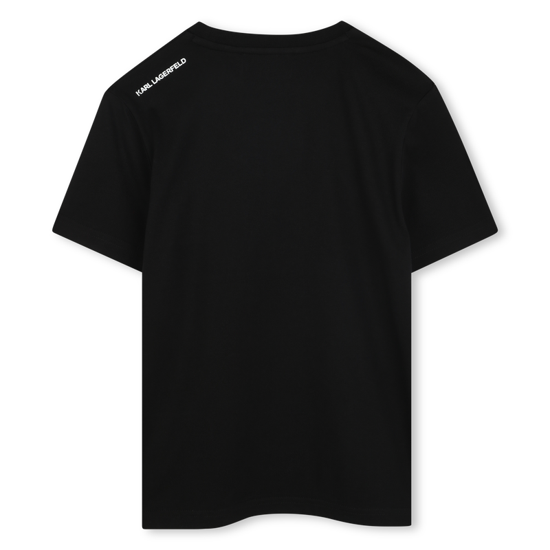 Camiseta de manga corta KARL LAGERFELD KIDS 
                        NI&Ntilde;O
