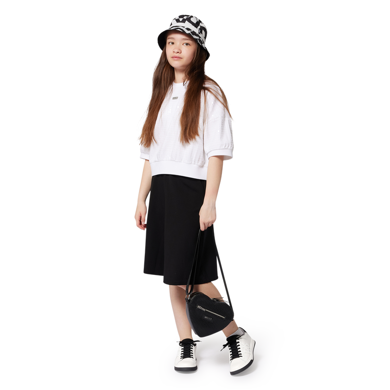 Pantal&oacute;n corto holgado DKNY 
                        NI&Ntilde;A