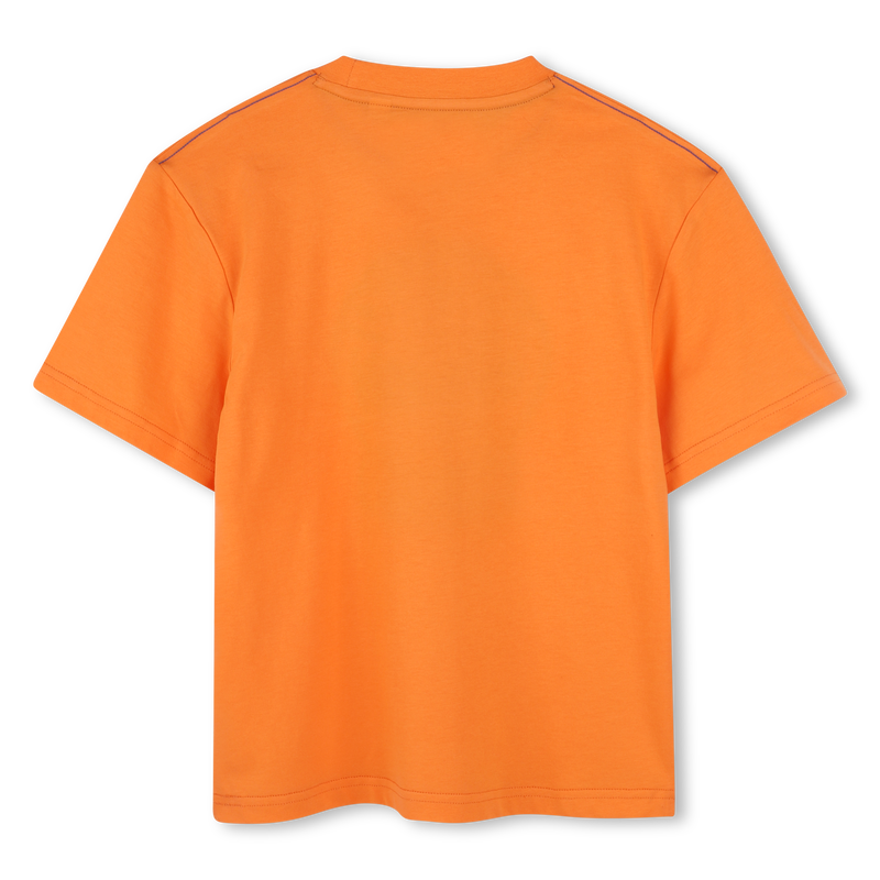 Camiseta bicolor con el logo TIMBERLAND 
                        NI&Ntilde;O