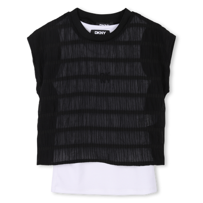 Camiseta de ceremonia 2 en 1 DKNY NI&Ntilde;A