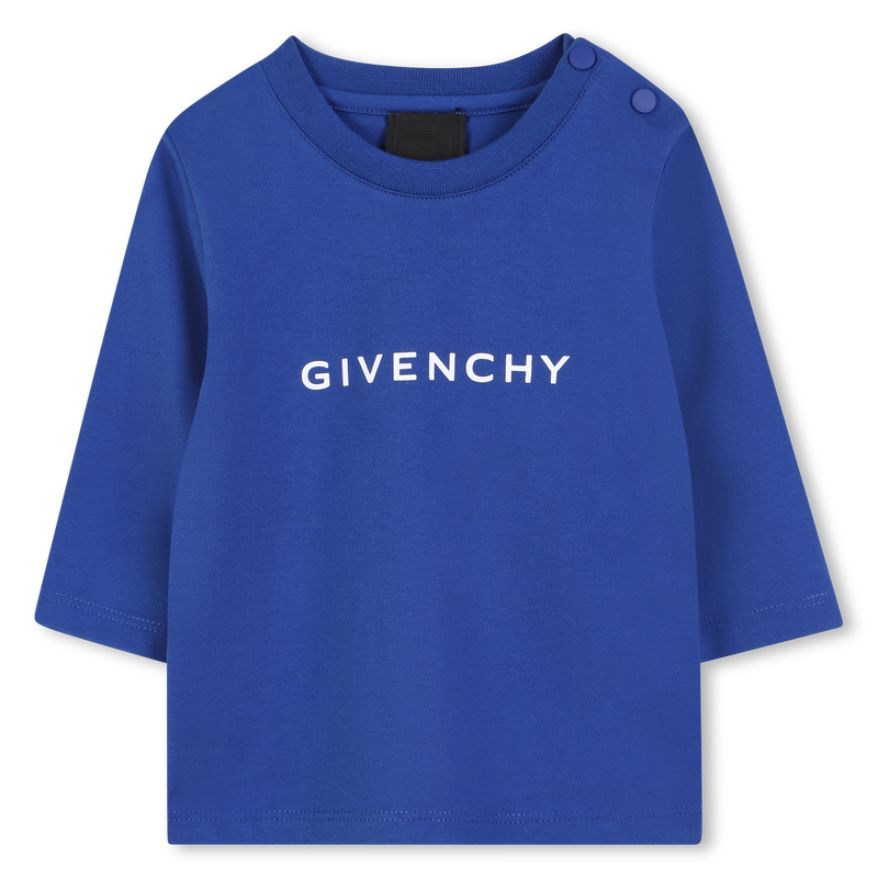 Camiseta con cierre a presi&oacute;n GIVENCHY 
                        NI&Ntilde;O