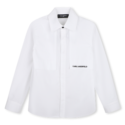 Camisa de mangas largas KARL LAGERFELD KIDS NI&Ntilde;O