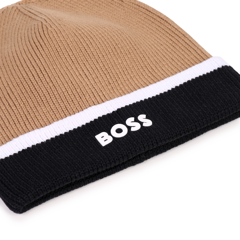 Gorro de punto BOSS 
                        NI&Ntilde;O