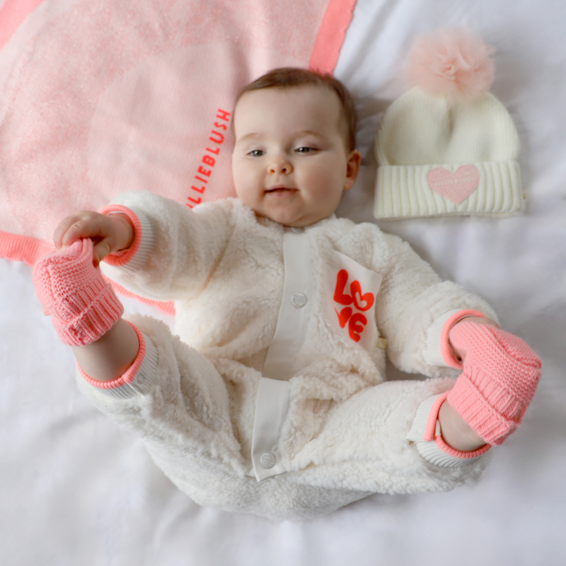 Zapatillas de coraz&oacute;n bordadas BILLIEBLUSH 
                        NI&Ntilde;A