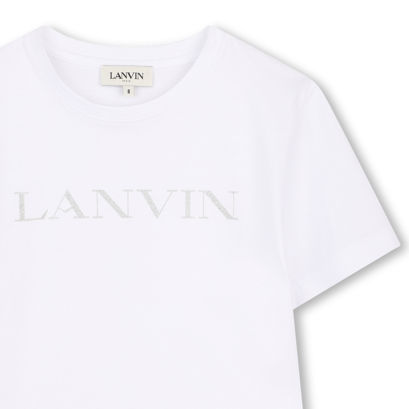 CAMISETA DE MANGA CORTA LANVIN 
                        NIÑA