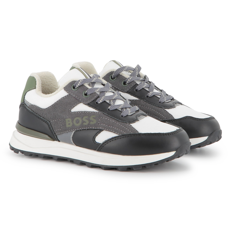 Zapatillas con cordones BOSS 
                        NI&Ntilde;O