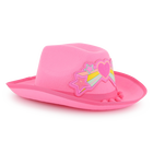 Sombrero vaquero con pompones BILLIEBLUSH 
                    NI&Ntilde;A