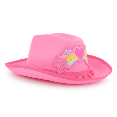 Sombrero vaquero con pompones BILLIEBLUSH NI&Ntilde;A