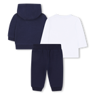 Conjunto de jogging de tres piezas TIMBERLAND 
                    NI&Ntilde;O
