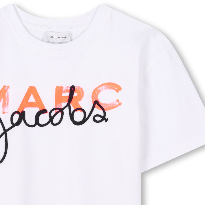 Camiseta de cuello redondo MARC JACOBS 
                        NI&Ntilde;O