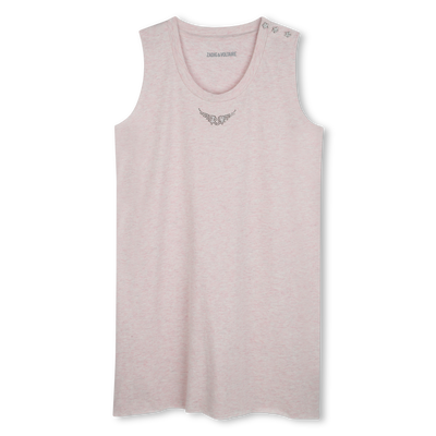 Vestido con pedrer&iacute;a ZADIG & VOLTAIRE NI&Ntilde;A