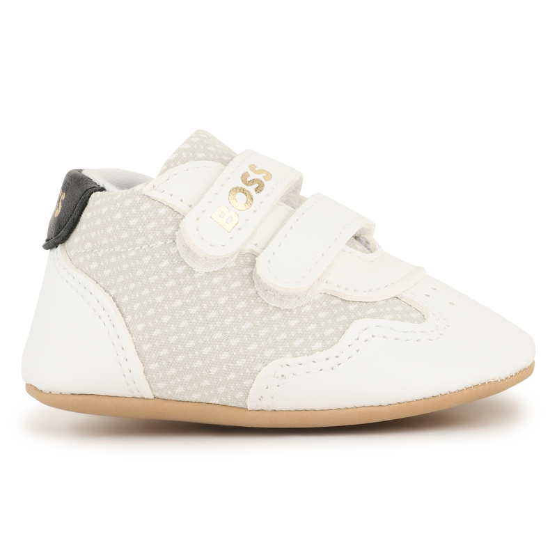 ZAPATILLAS DE PIEL DE OVEJA BOSS 
                        NI&Ntilde;O