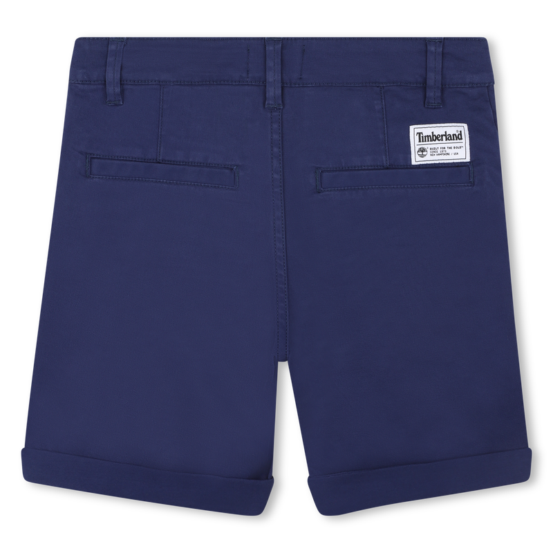 Bermudas de sarga el&aacute;stica TIMBERLAND 
                        NI&Ntilde;O