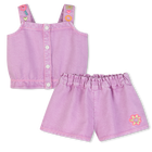 Conjunto de camiseta de tirantes + pantal&oacute;n corto BILLIEBLUSH 
                    NI&Ntilde;A