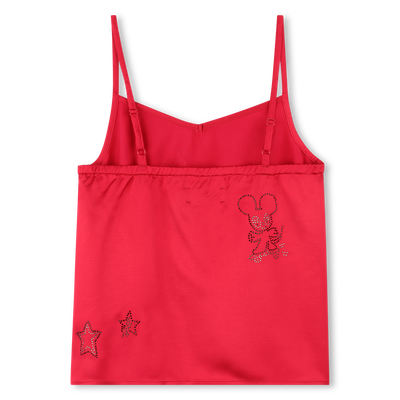 Camisola de sat&eacute;n con pedrer&iacute;a ZADIG & VOLTAIRE NI&Ntilde;A