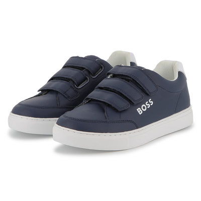 Zapatillas de piel de vacuno BOSS NI&Ntilde;O