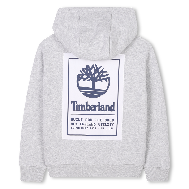 Sudadera cremallera y capucha TIMBERLAND 
                        NI&Ntilde;O