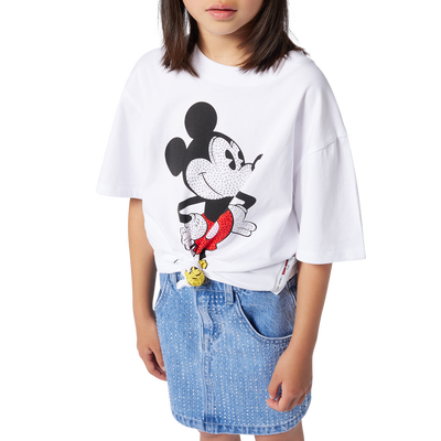 Falda vaquera con estr&aacute;s MARC JACOBS NI&Ntilde;A