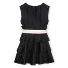 Vestido plisado manga corta KARL LAGERFELD KIDS 
                    NI&Ntilde;A