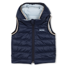 Plum&iacute;fero reversible sin mangas BOSS 
                    NI&Ntilde;O