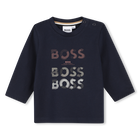 Camiseta de manga larga, MARINO, hi-res