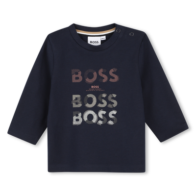 Camiseta de manga larga BOSS NI&Ntilde;O