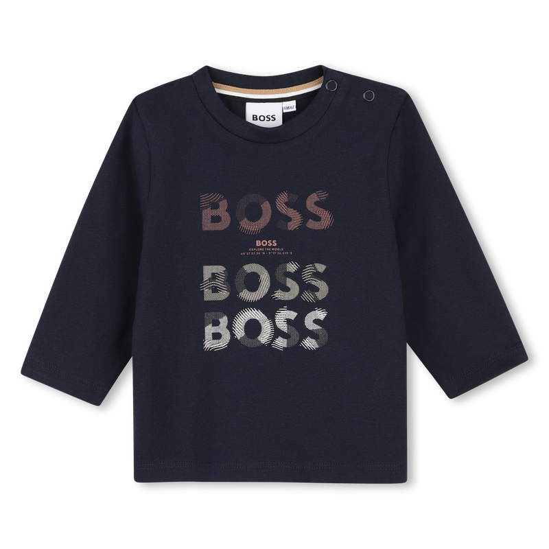 Camiseta de manga larga BOSS 
                        NI&Ntilde;O