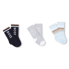 Pack de 2 pares de calcetines BOSS 
                    NI&Ntilde;O
