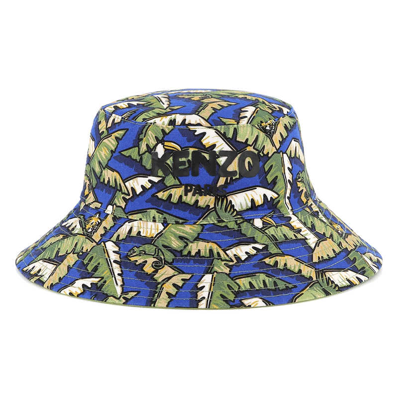 Gorro reversible de algod&oacute;n KENZO KIDS 
                        UNISEXO