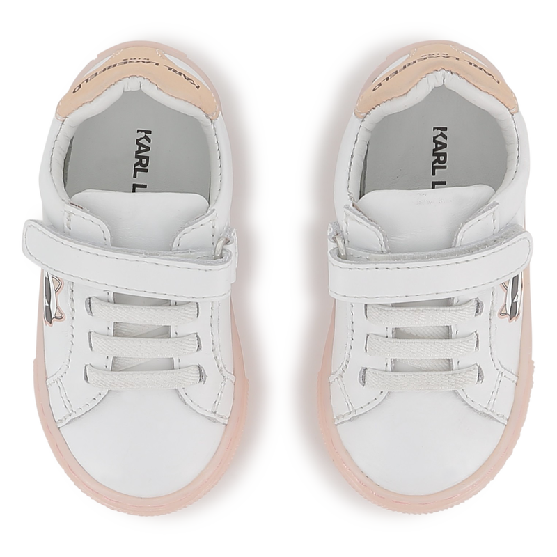 ZAPATILLAS CON CORDONES KARL LAGERFELD KIDS 
                        NI&Ntilde;A