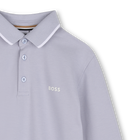 Polo de manga larga BOSS 
                    NI&Ntilde;O