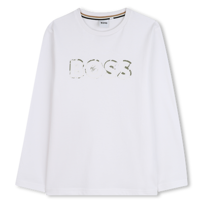 Camiseta de manga larga BOSS NI&Ntilde;O