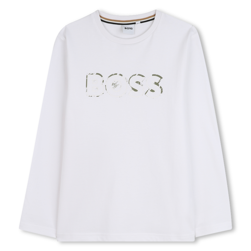 Camiseta de manga larga BOSS 
                        NI&Ntilde;O