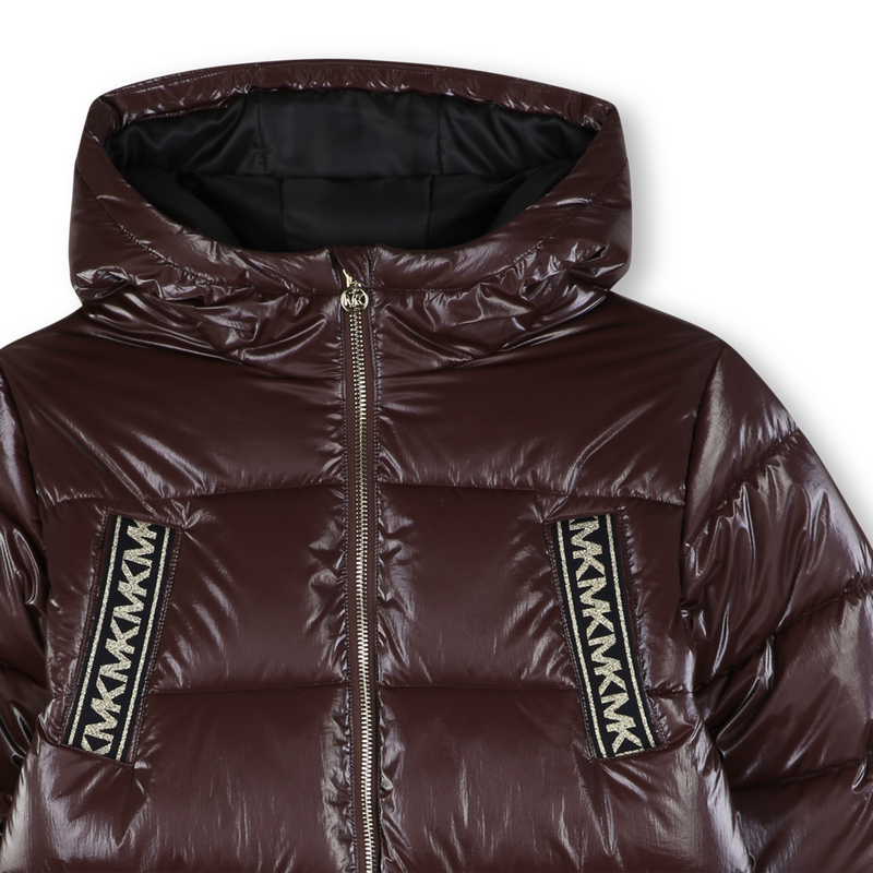 Chaqueta acolchada con capucha MICHAEL KORS 
                        NI&Ntilde;A