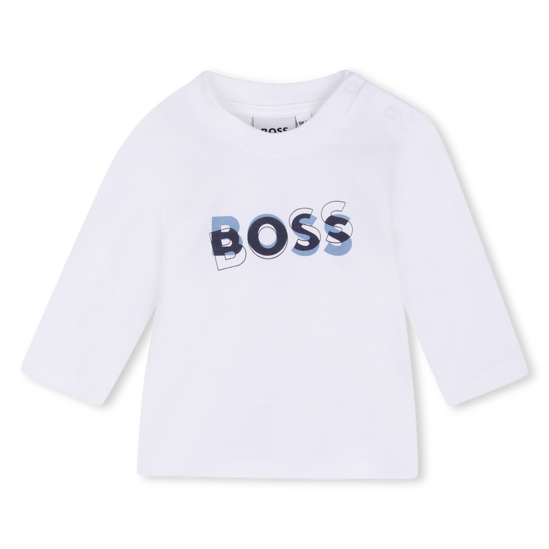 Conjunto de pantal&oacute;n, c&aacute;rdigan y camiseta BOSS 
                        NI&Ntilde;O
